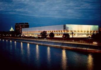 The Central House of the Artists in Moscow.