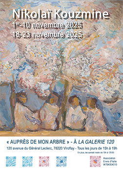 &ldquo;AUPRÈS DE MON ARBRE&rdquo; (&ldquo;BY MY TREE&rdquo;) - AT GALERIE 120