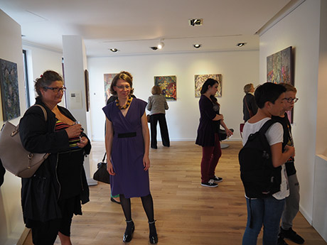 The artist's paintings had a lot of success